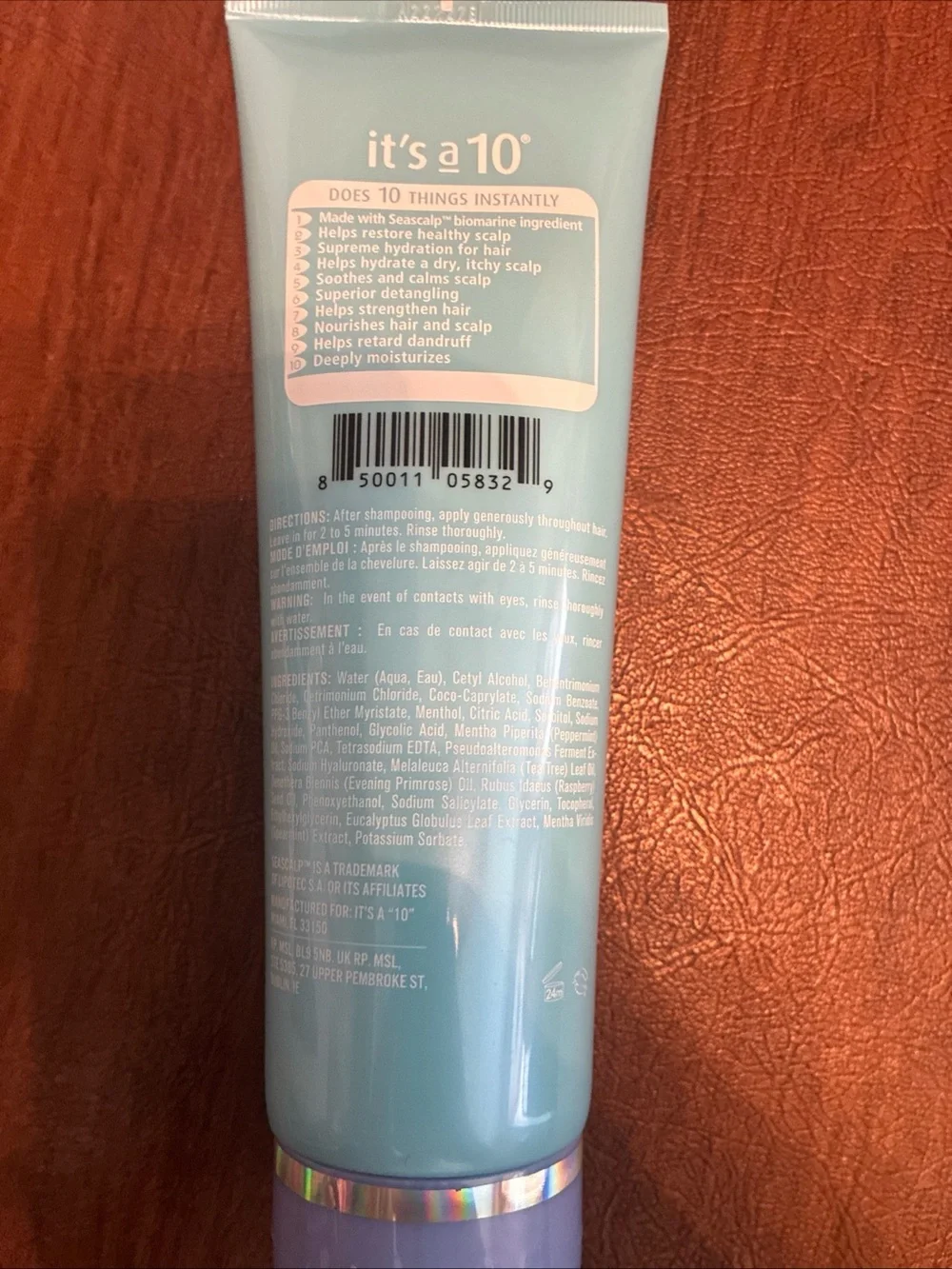 NEW It’s a 10 Scalp Restore Miracle Tingling Conditioner - Aqua
